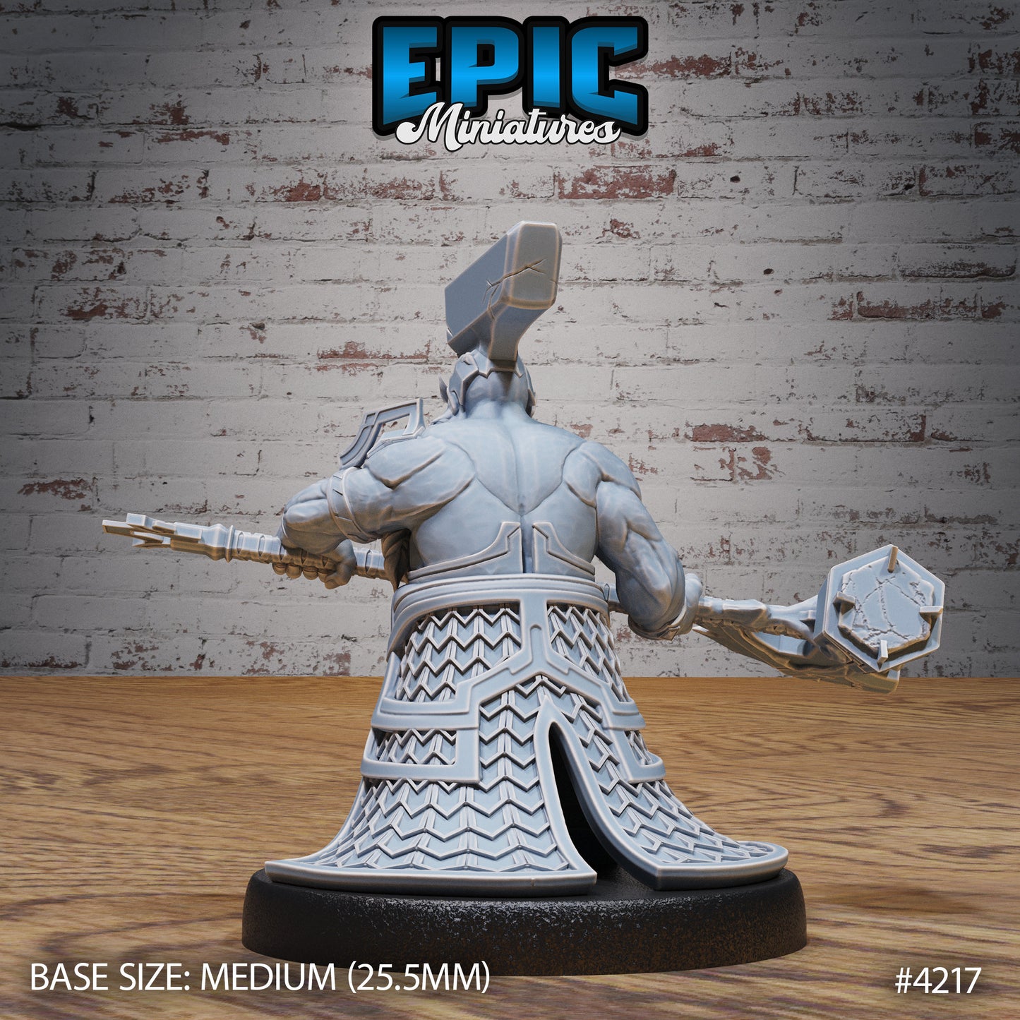 Cursed Dwarf Lord (3 Variants Available) - Epic Miniatures