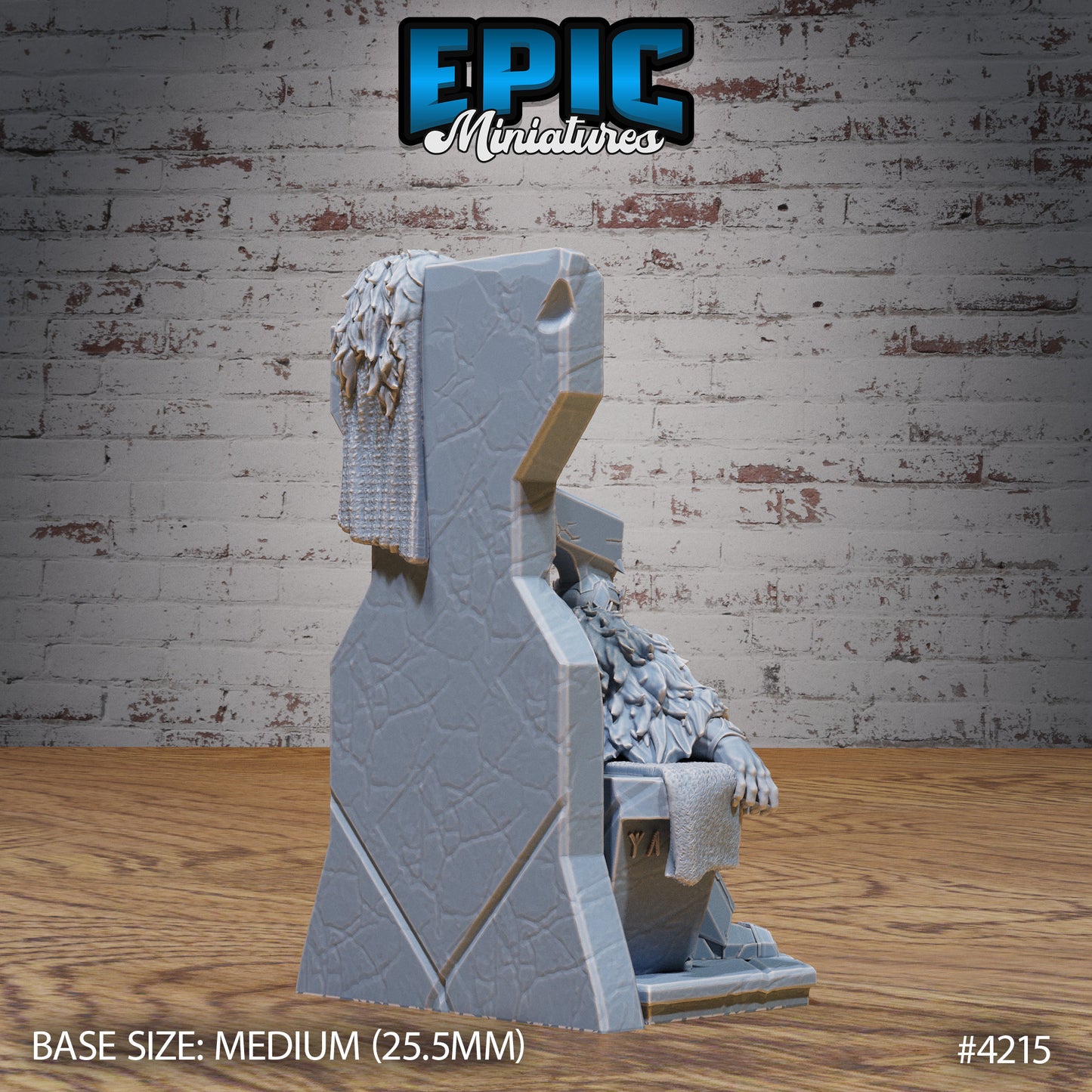 Cursed Dwarf Lord (3 Variants Available) - Epic Miniatures