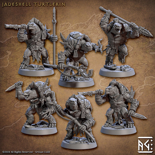 Jadeshell Turtlekin (6 Variants Available) - Artisan Guild