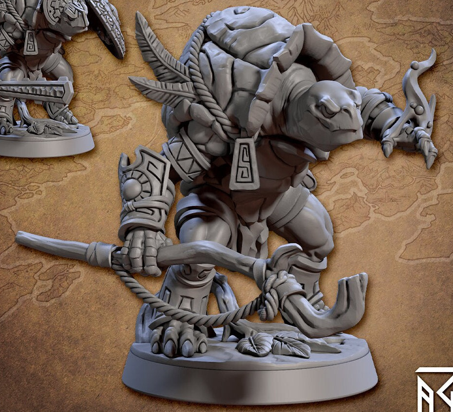 Jadeshell Turtlekin (6 Variants Available) - Artisan Guild