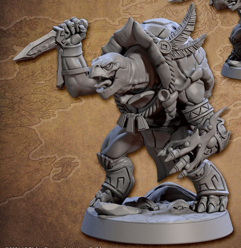 Jadeshell Turtlekin (6 Variants Available) - Artisan Guild