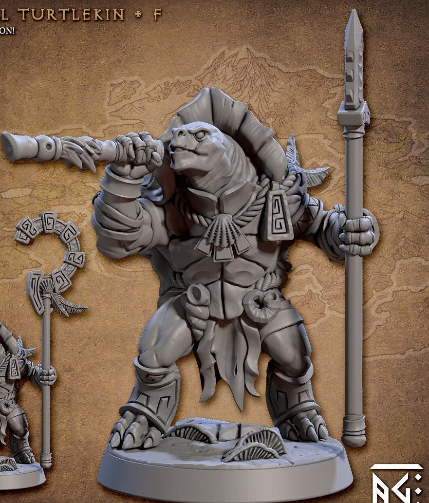Jadeshell Turtlekin (6 Variants Available) - Artisan Guild