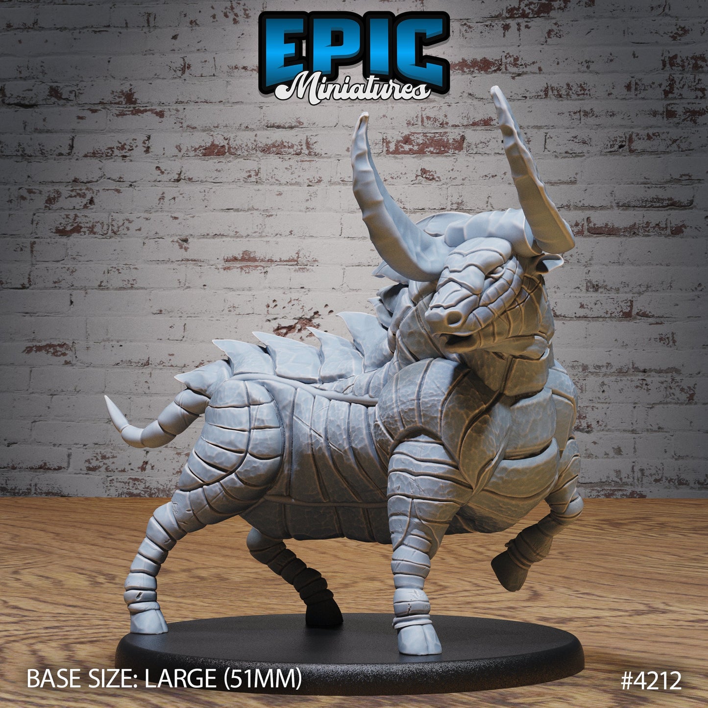 Metal Bull Gorgon (3 Variants Available) - Epic Miniatures