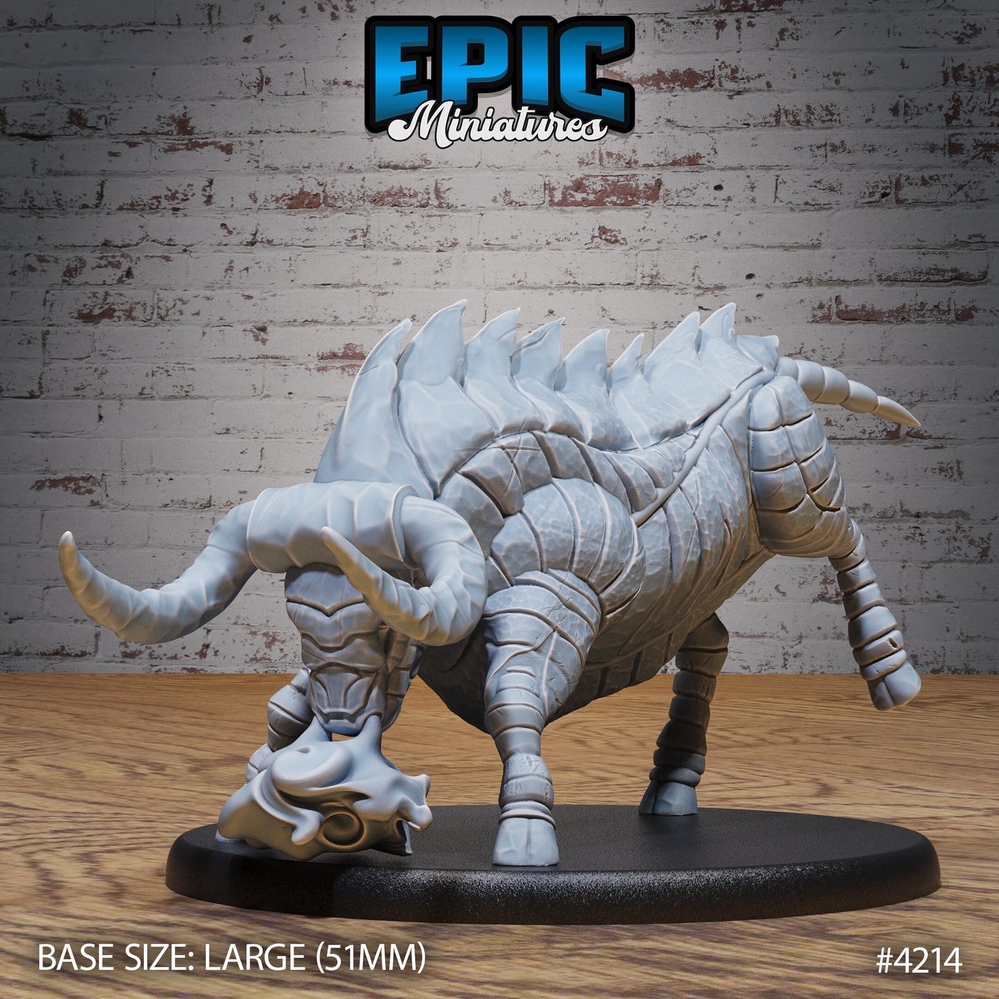 Metal Bull Gorgon (3 Variants Available) - Epic Miniatures