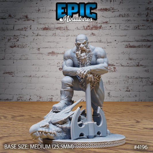 Dwarf Dragon Slayer - Epic Miniatures