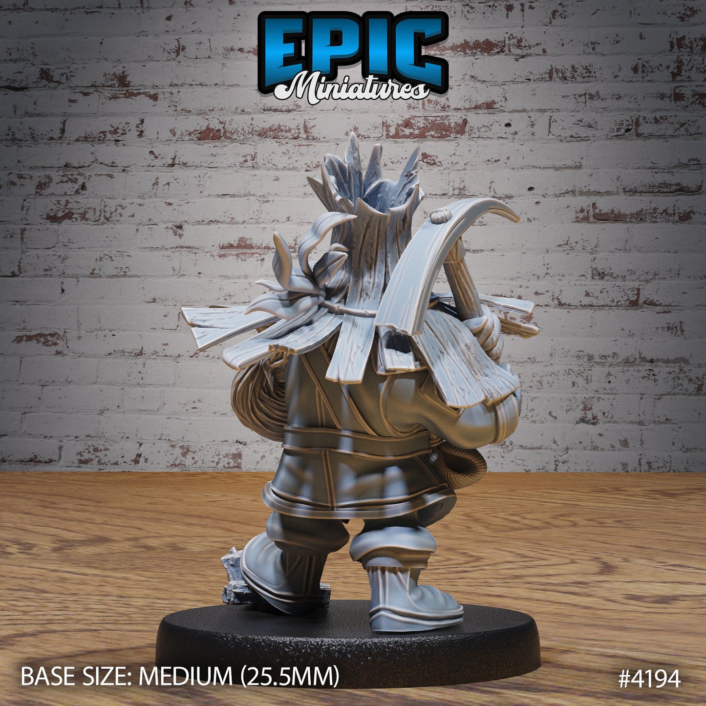 Wild Dwarf Miner (3 Variants Available) - Epic Miniatures