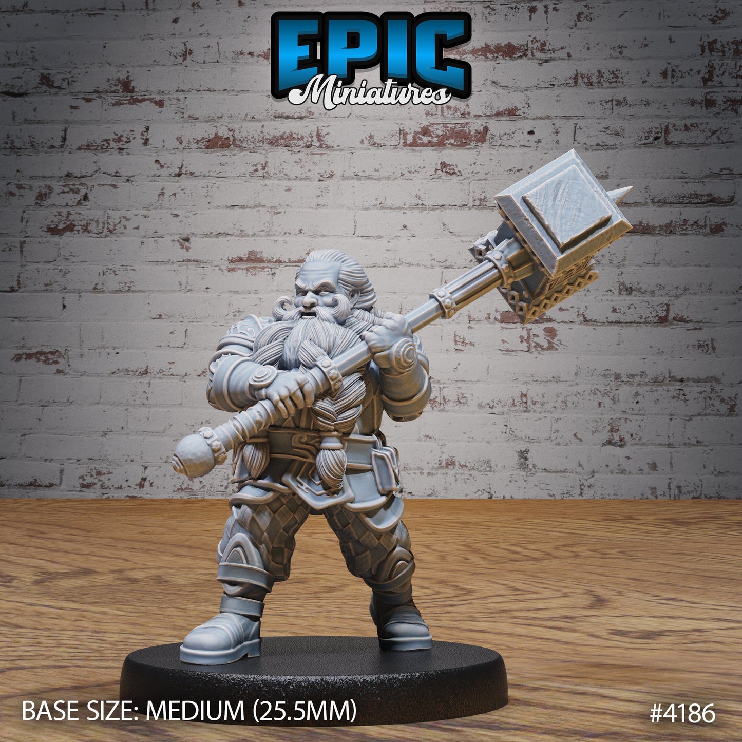 Dwarf Traveler (3 Variants Available) - Epic Miniatures