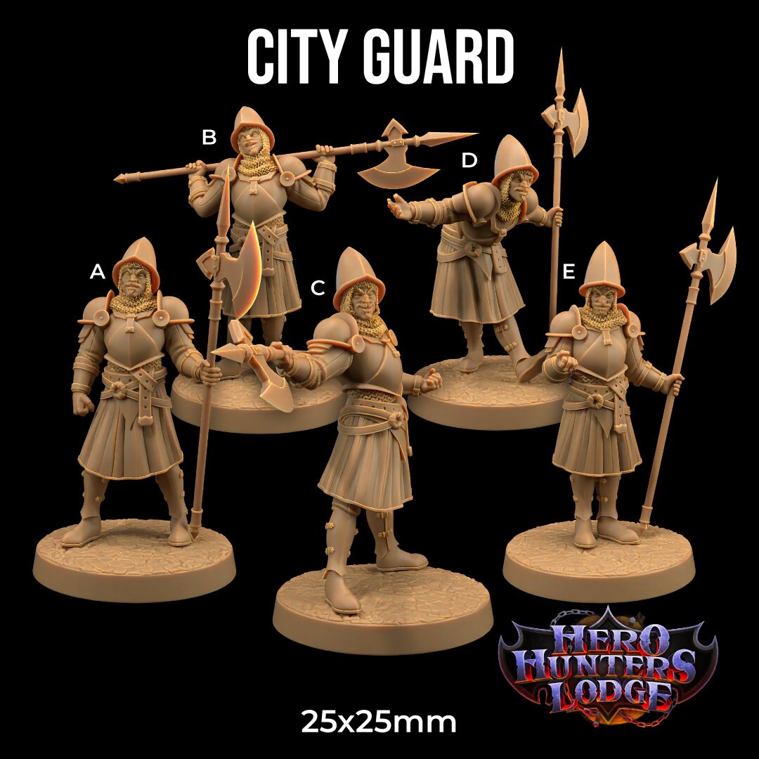 City Guards (5 Variants Available) - Dragon Trapper's Lodge