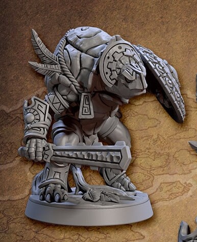 Jadeshell Turtlekin - Helmets (6 Variants Available) - Artisan Guild