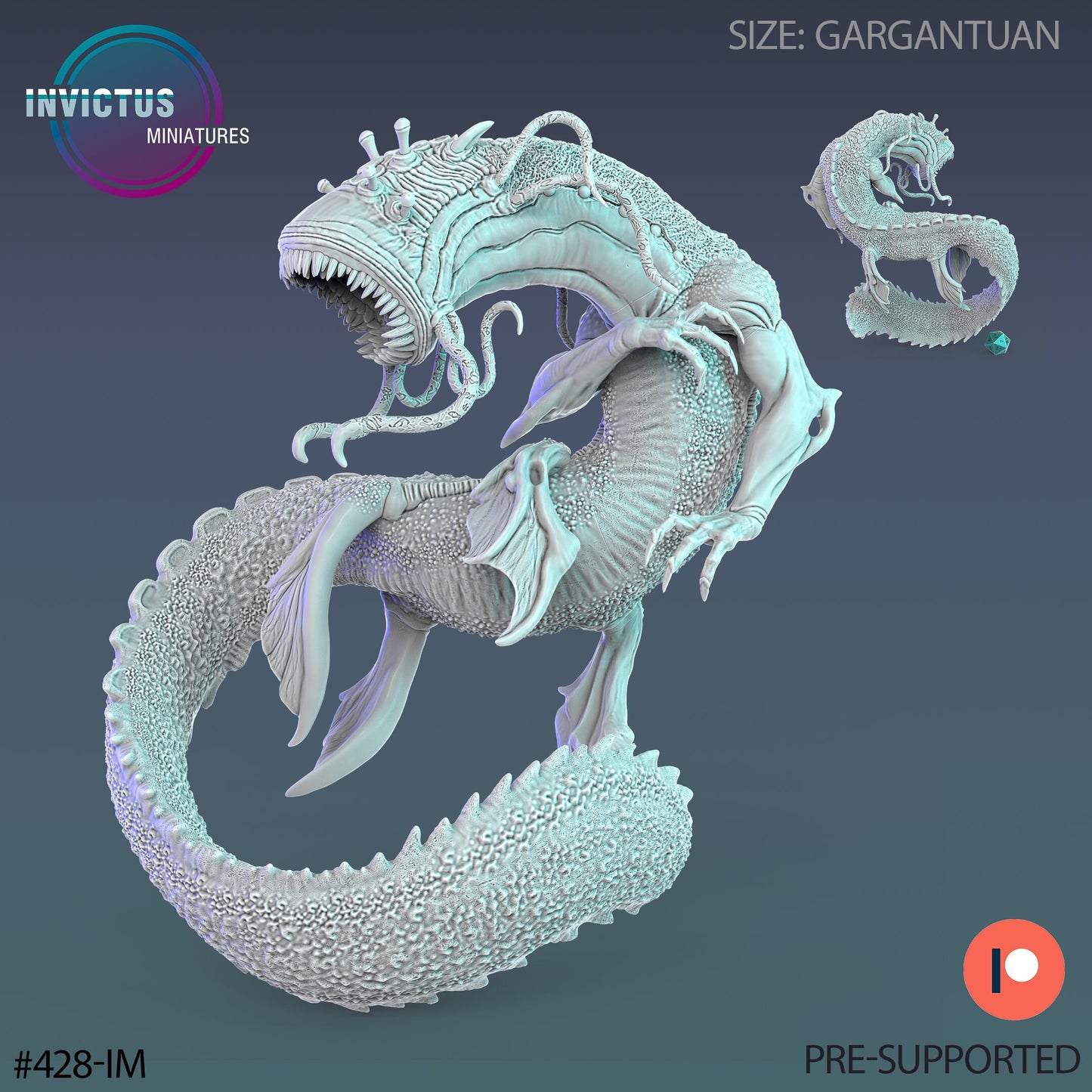 Sea Monster - Invictus Miniatures