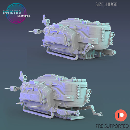 Research Submarine (2 Variants Available) - Invictus Miniatures