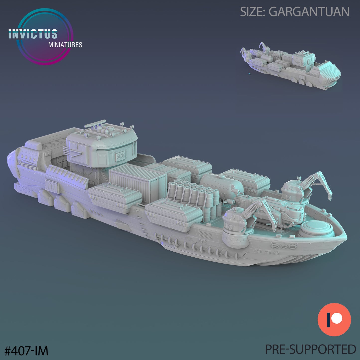 Science Ship - Invictus Miniatures