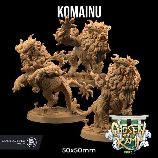 Komainu (3 Variants Available) - Dragon Trapper's Lodge