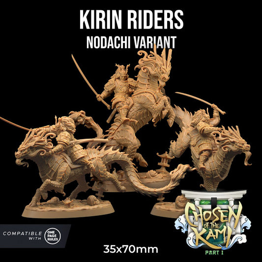 Kirin Riders, Nodachi Squad (3 Variants Available) - Dragon Trapper's Lodge