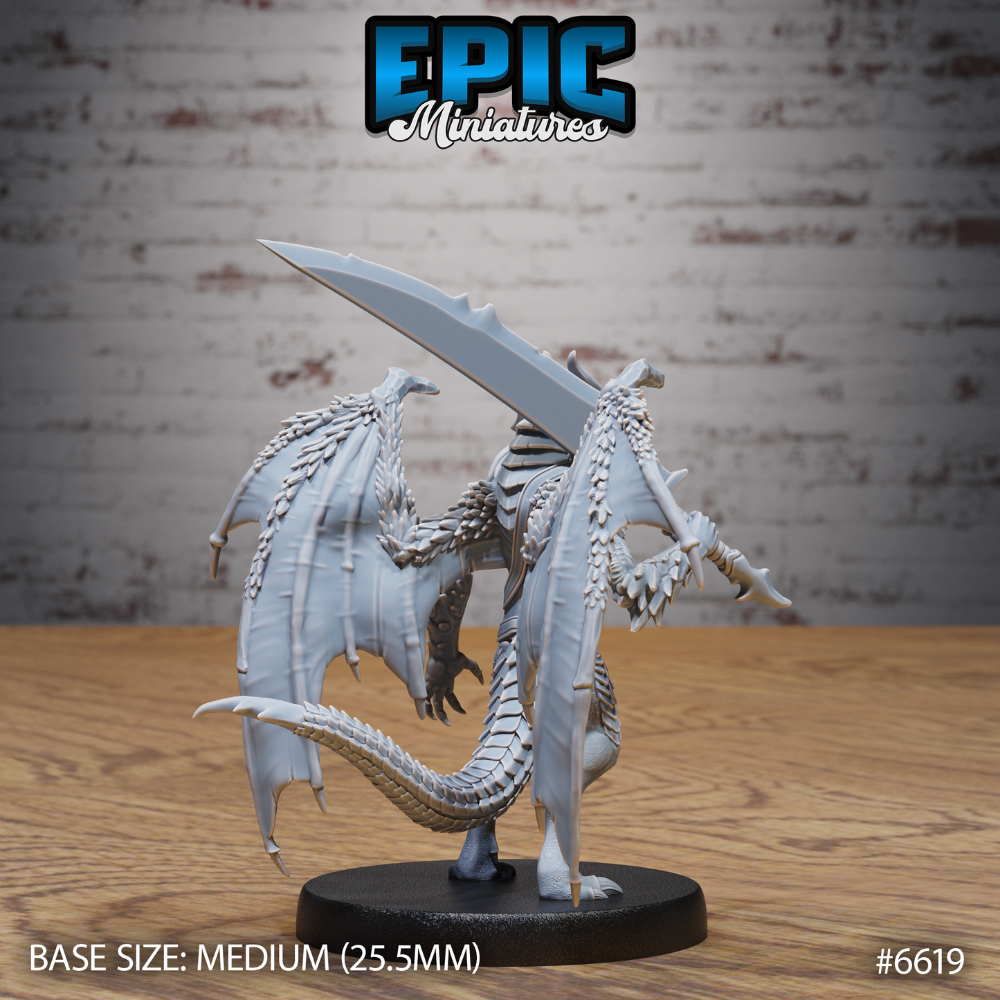 Draconic Demon Obsidian (3 Variants Available) - Epic Miniatures