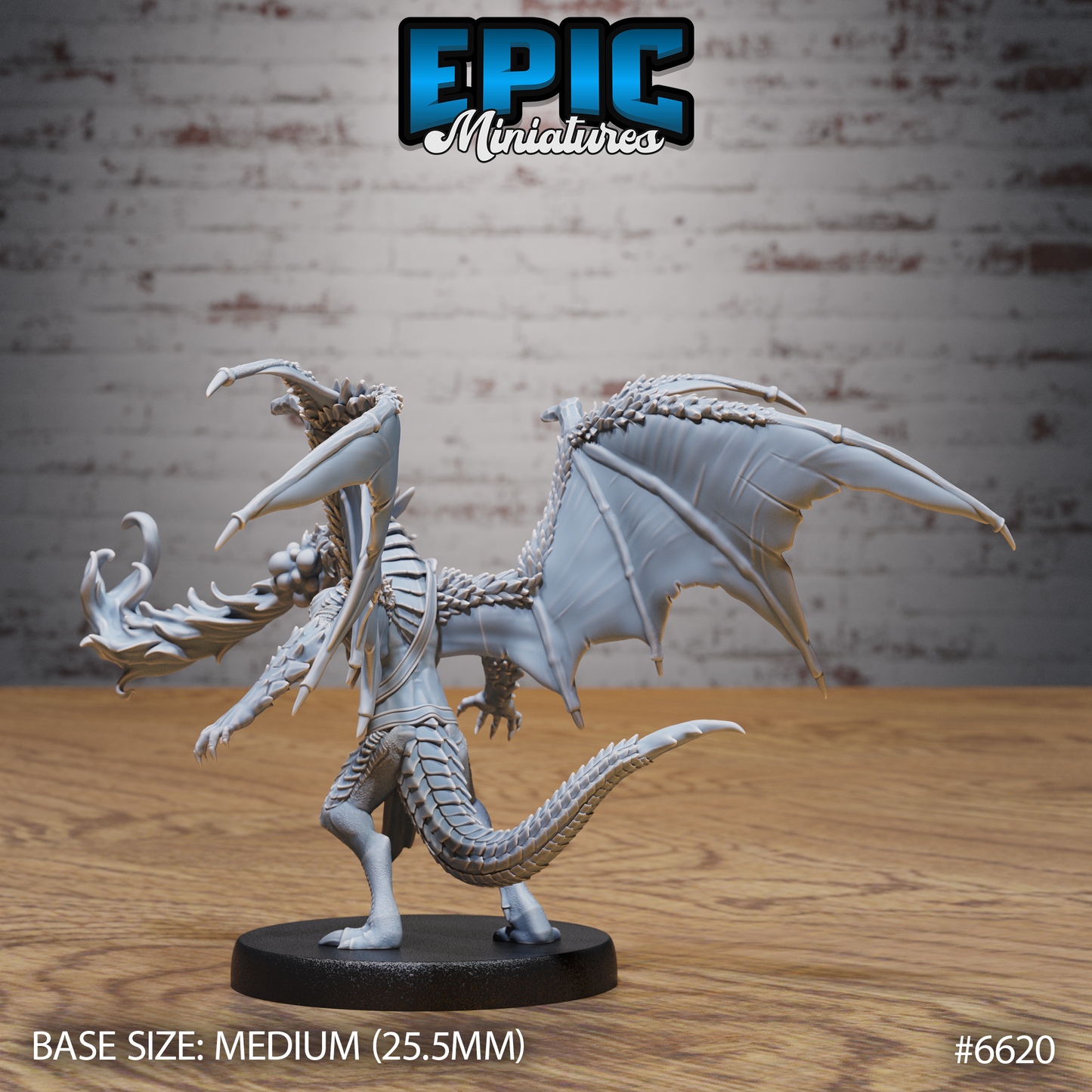 Draconic Demon Obsidian (3 Variants Available) - Epic Miniatures