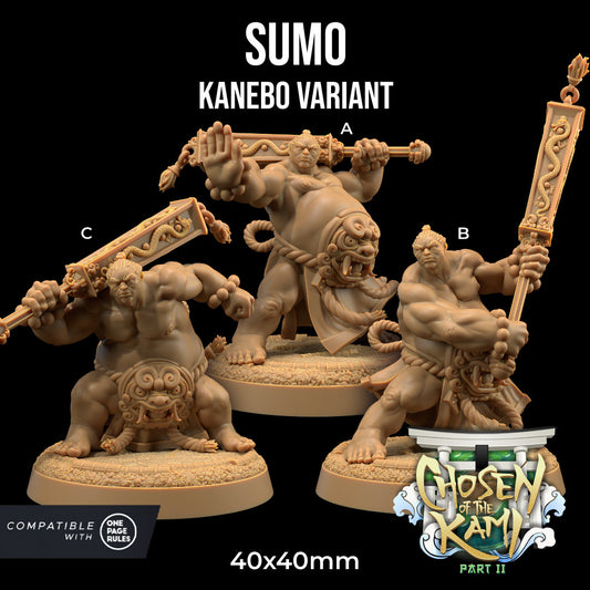 Sumo - Kanebo Squad (3 Variants Available) - Dragon Trapper's Lodge