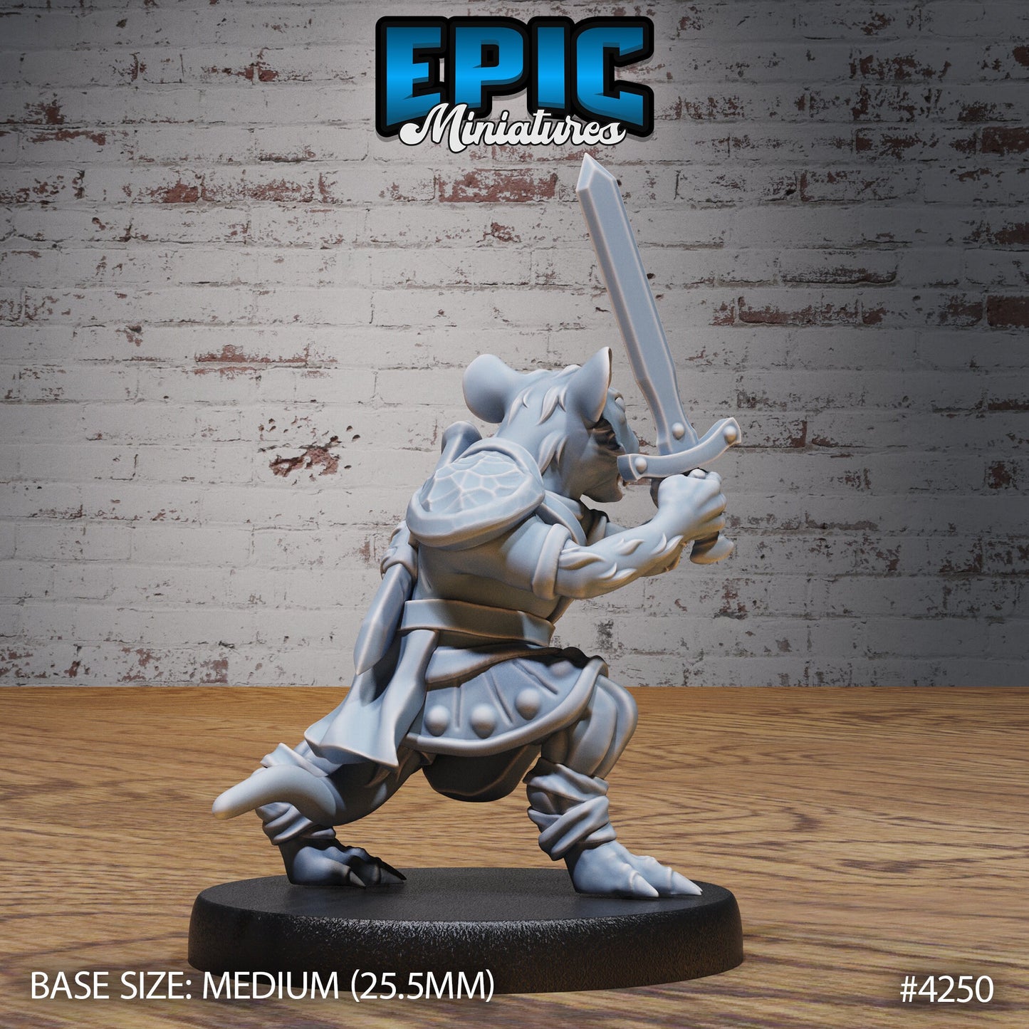 Rat Folk Tribe 1 (4 Variants Available) - Epic Miniatures