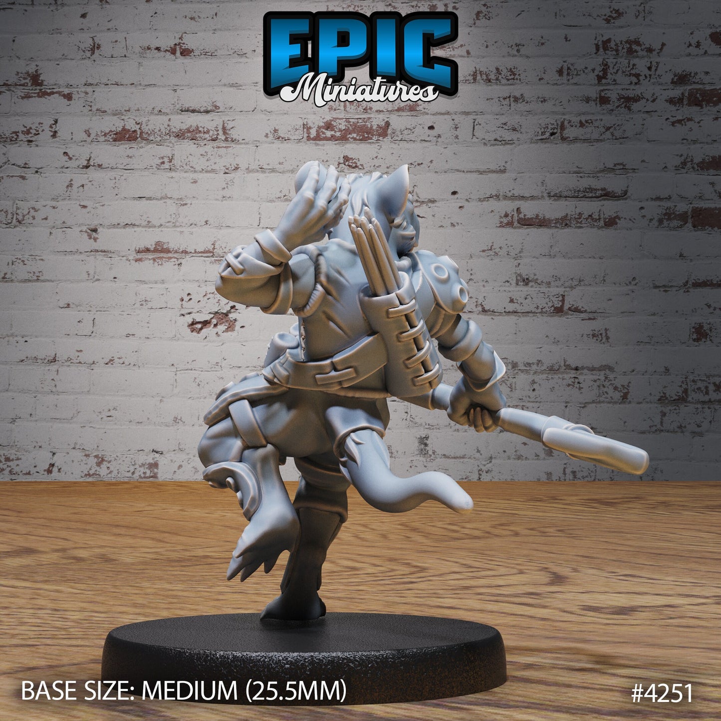 Rat Folk Tribe 1 (4 Variants Available) - Epic Miniatures