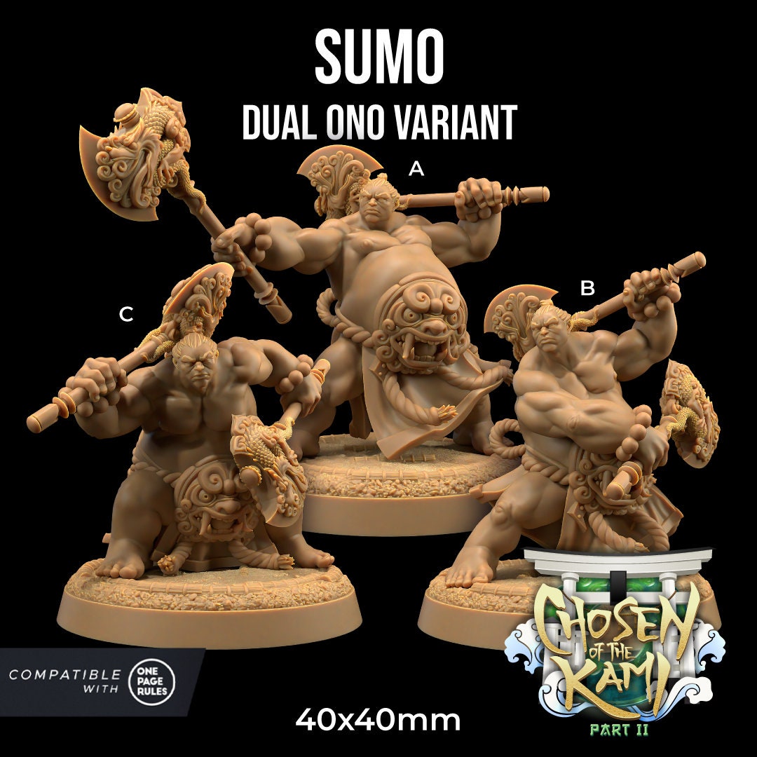 Sumo - Dual Ono Squad (3 Variants Available) - Dragon Trapper's Lodge