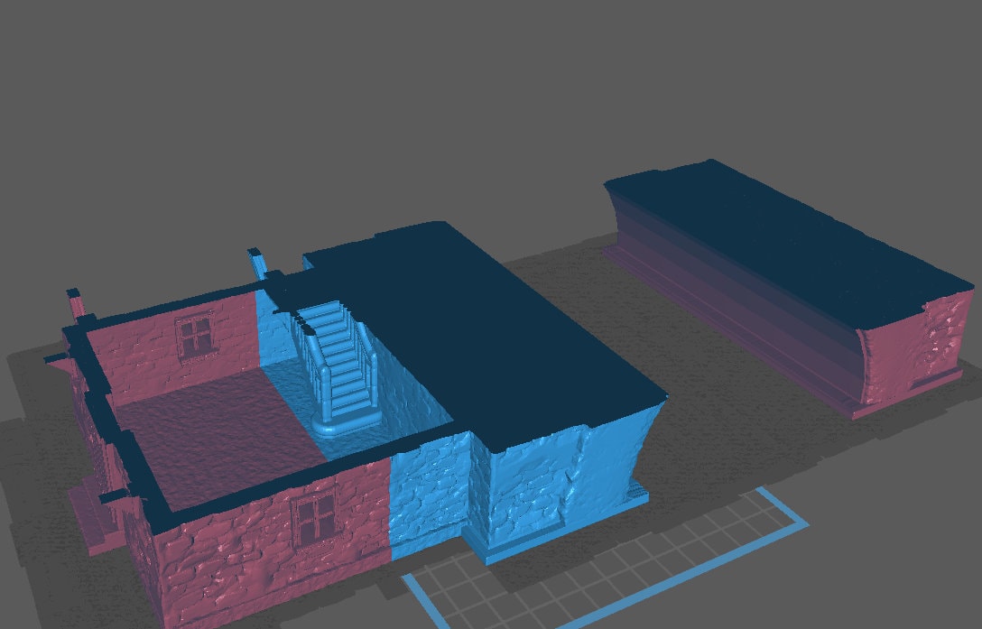 City House Passage, Playable Terrain Piece - Epic Miniatures