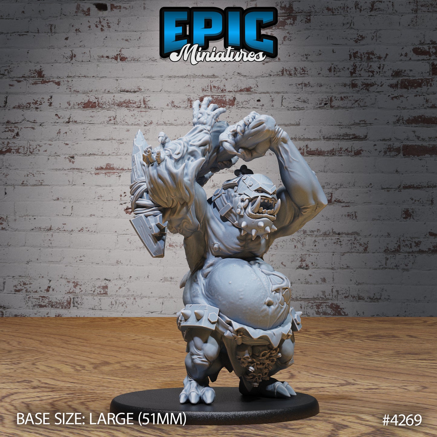 Troll Mutant (3 Variants Available) - Epic Miniatures