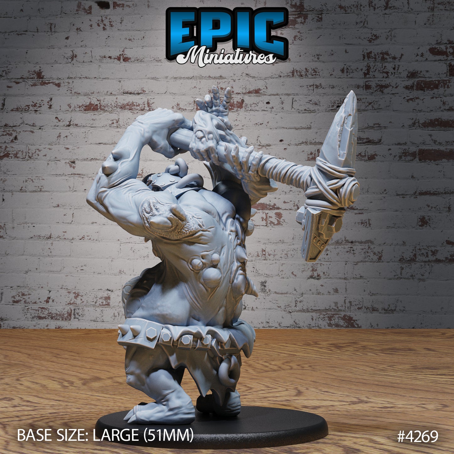 Troll Mutant (3 Variants Available) - Epic Miniatures