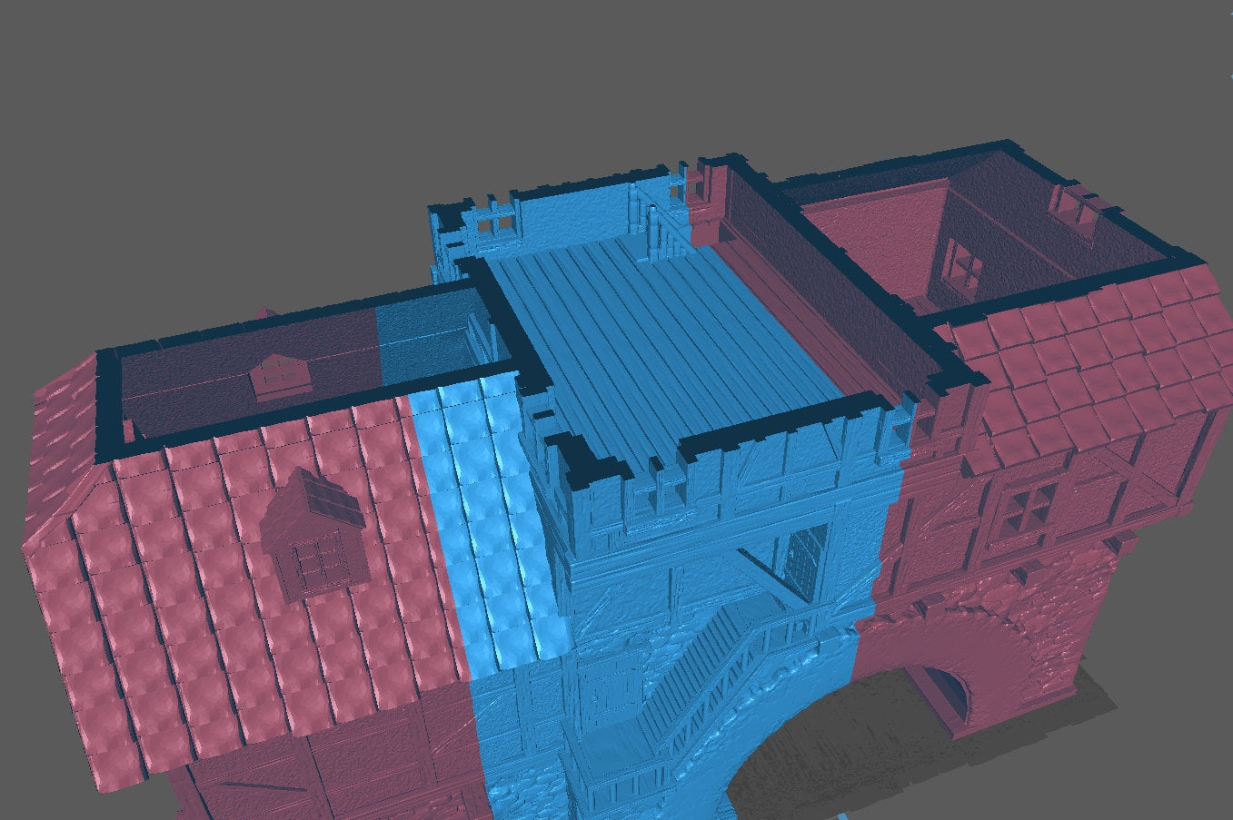 City House Passage, Playable Terrain Piece - Epic Miniatures