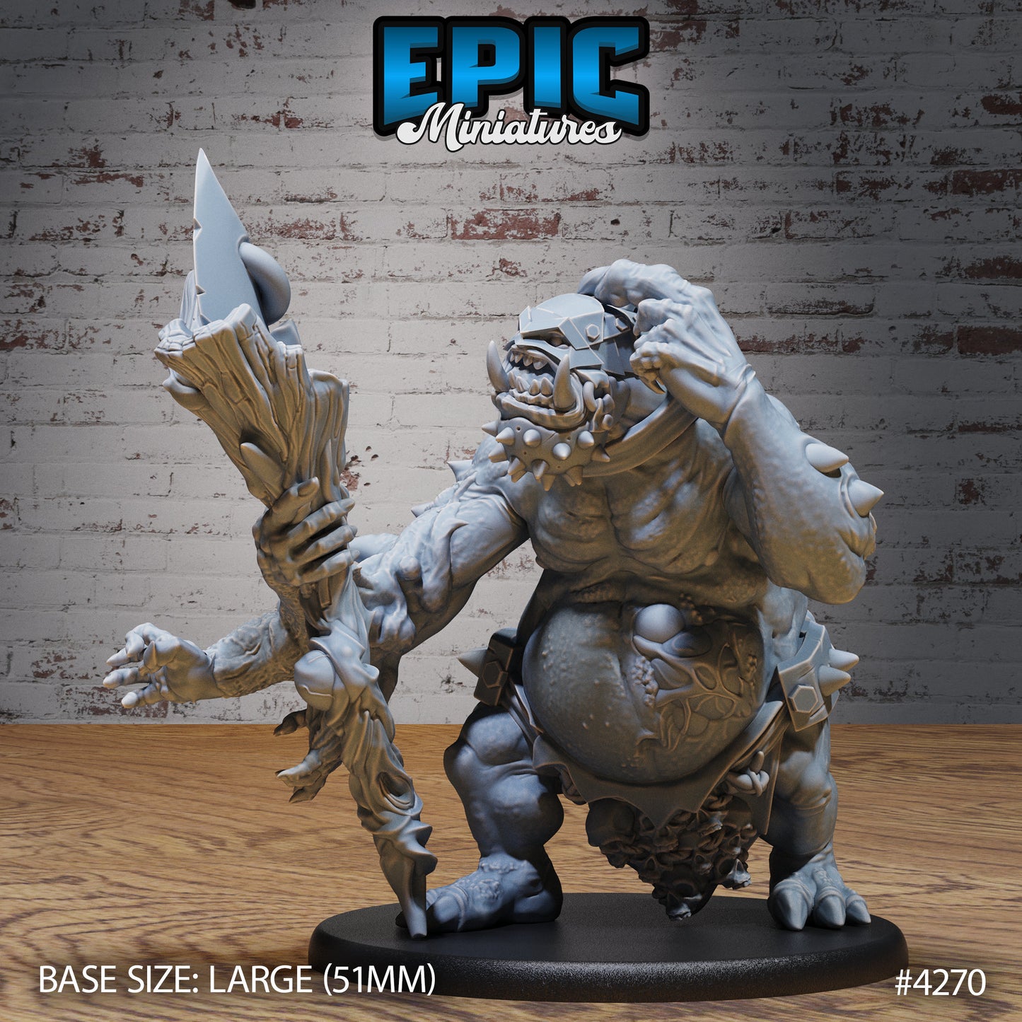 Troll Mutant (3 Variants Available) - Epic Miniatures