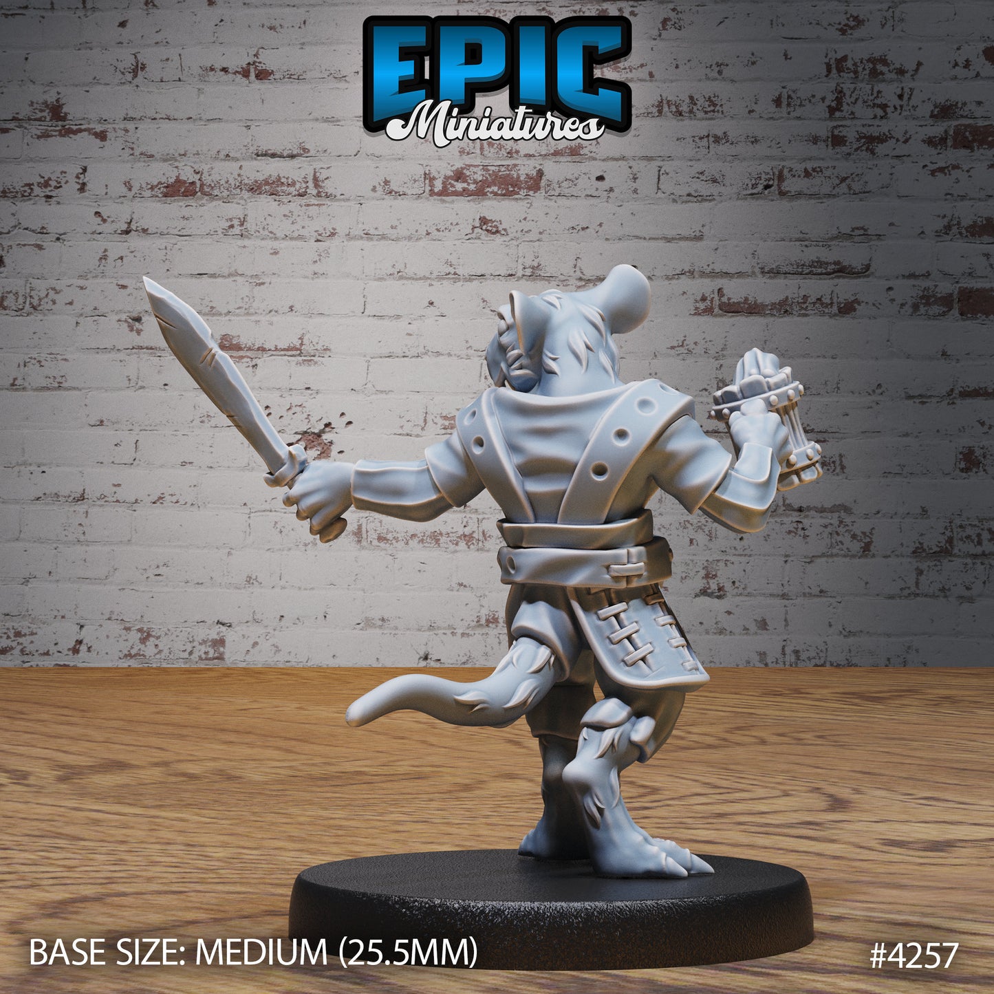 Rat Folk Tribe 2 (4 Variants Available) - Epic Miniatures