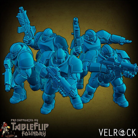 Tempest Marine Squad 2 (5 Variants Available) - Velrock