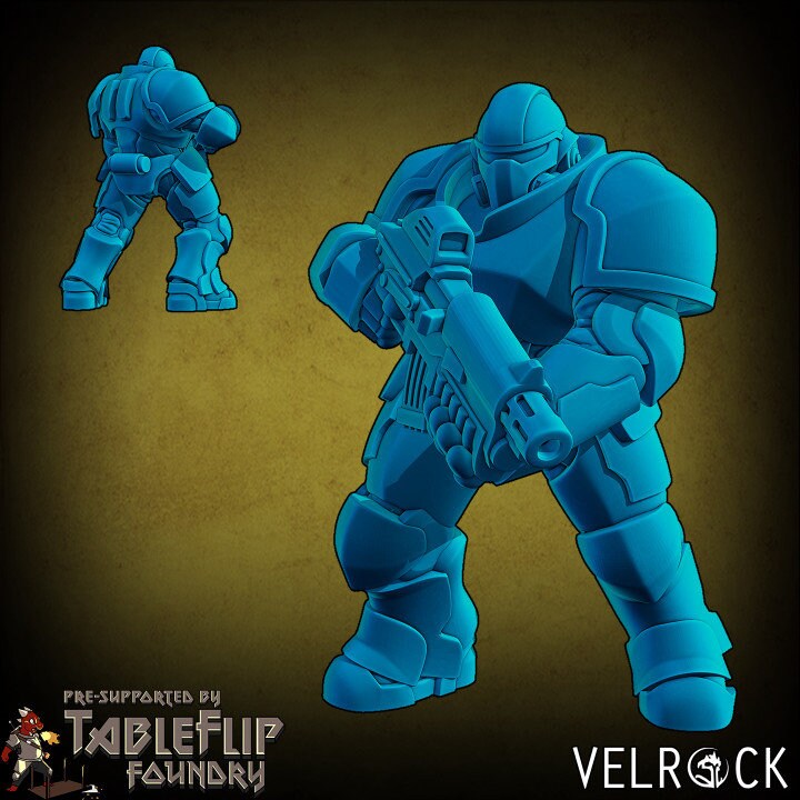 Tempest Marine Squad 2 (5 Variants Available) - Velrock