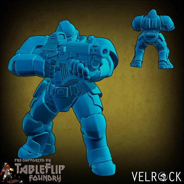 Tempest Marine Squad 2 (5 Variants Available) - Velrock