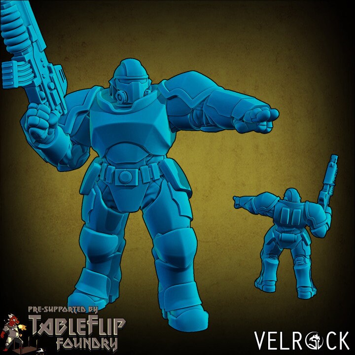 Tempest Marine Squad 2 (5 Variants Available) - Velrock