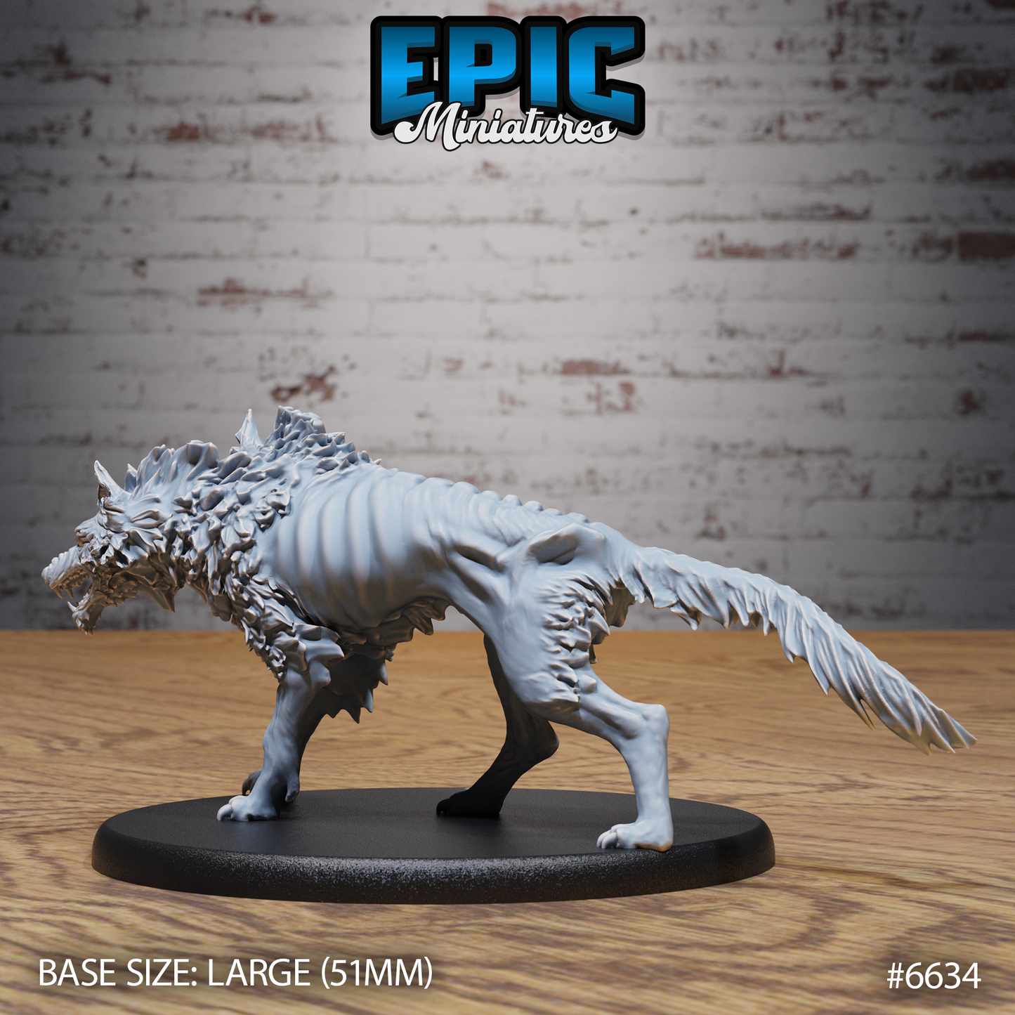 Summoned Death Dogs (3 Variants Available) - Epic Miniatures