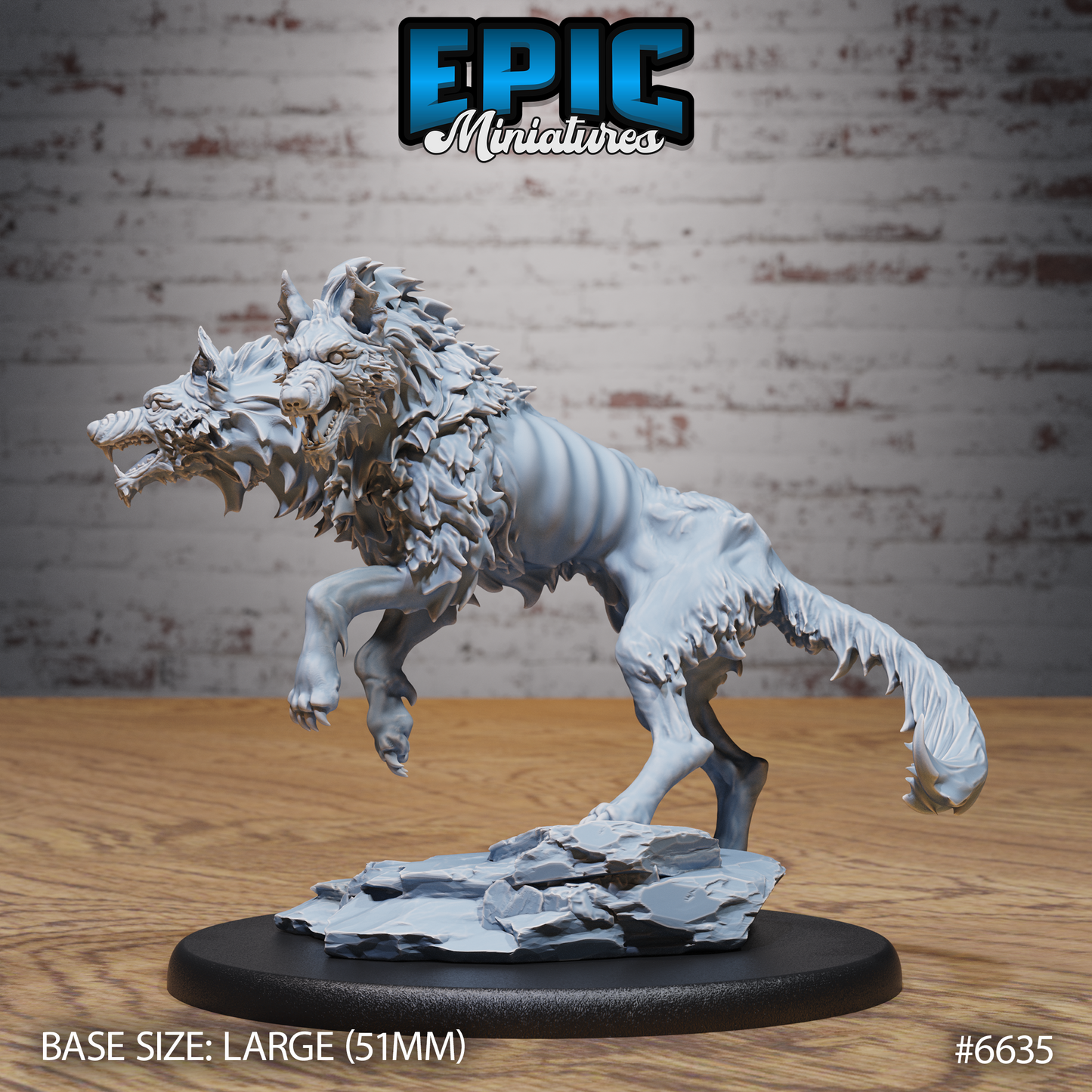 Summoned Death Dogs (3 Variants Available) - Epic Miniatures