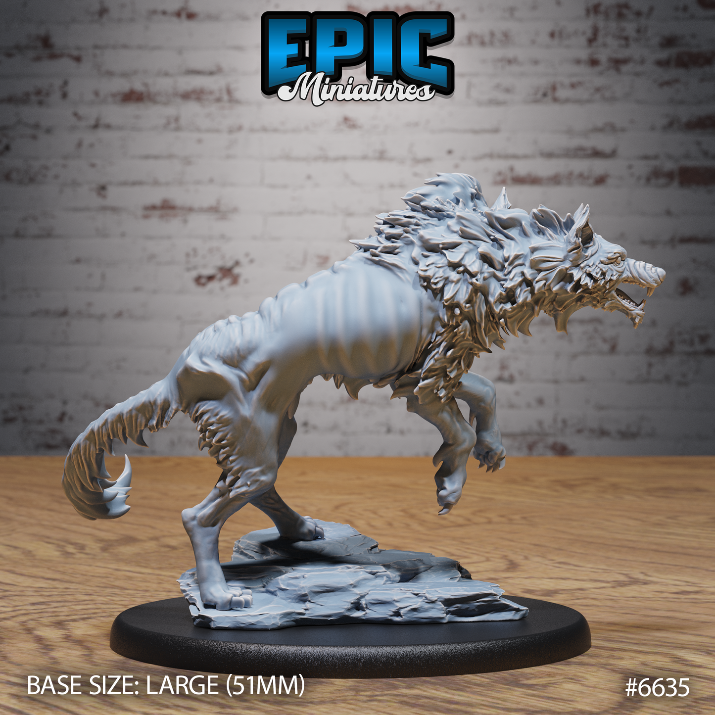 Summoned Death Dogs (3 Variants Available) - Epic Miniatures