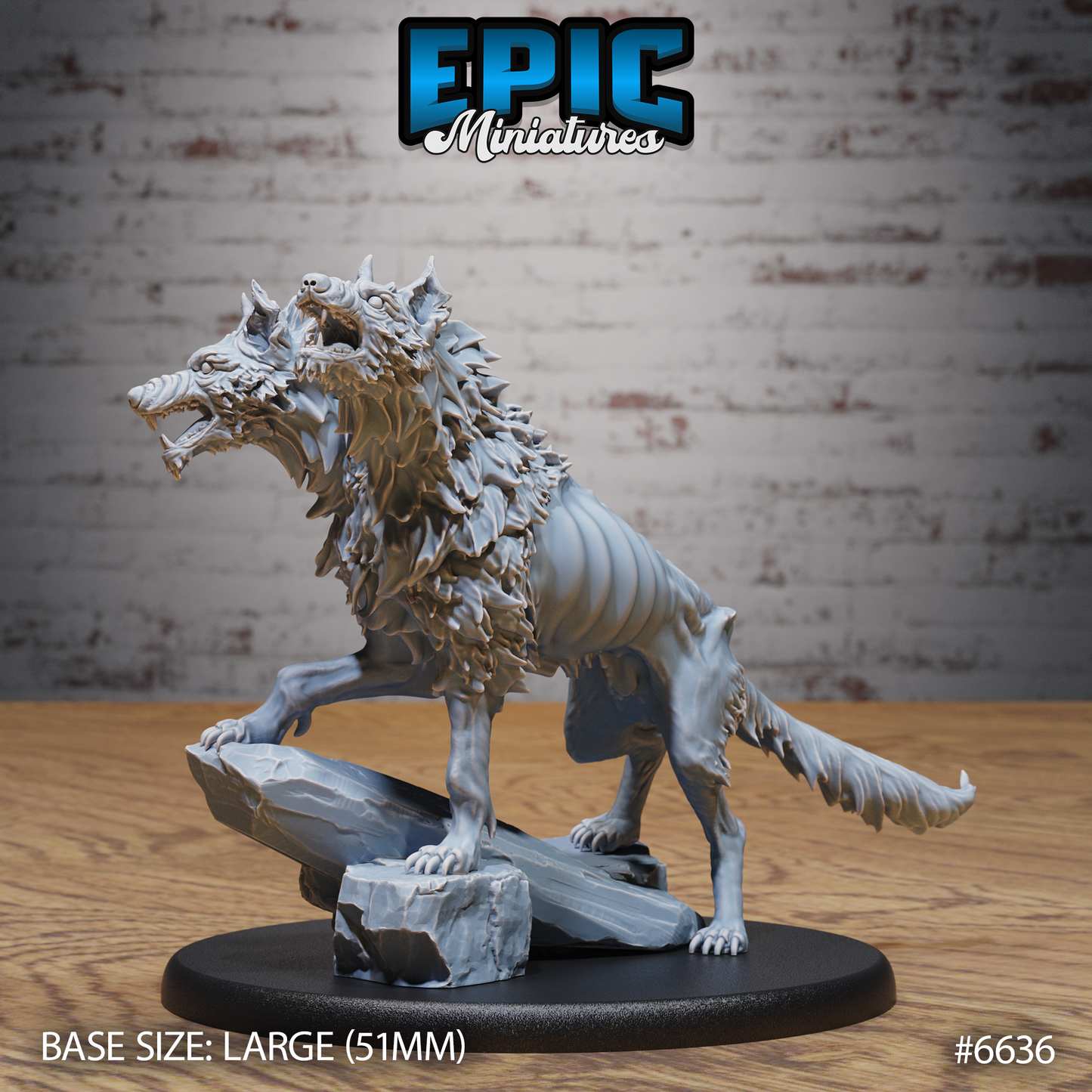 Summoned Death Dogs (3 Variants Available) - Epic Miniatures