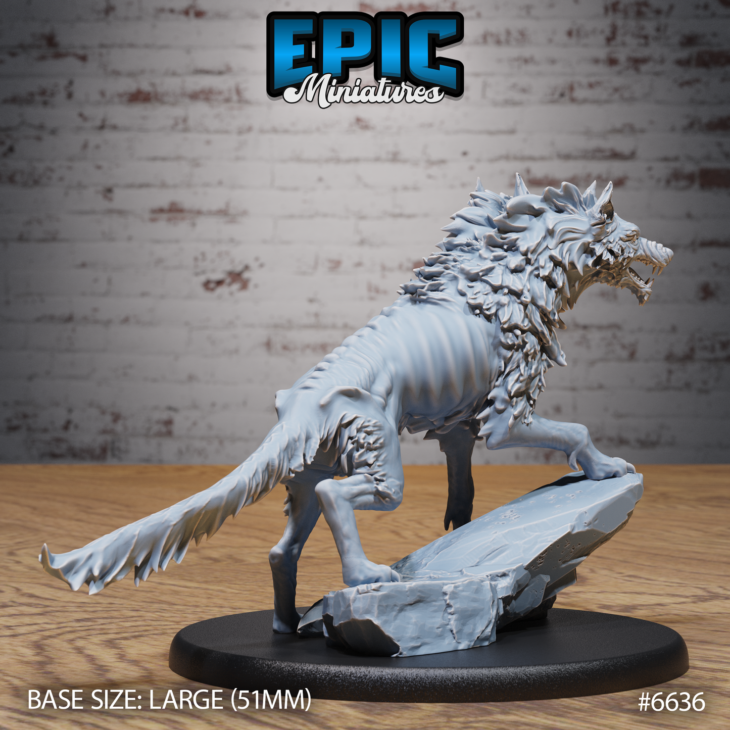 Summoned Death Dogs (3 Variants Available) - Epic Miniatures