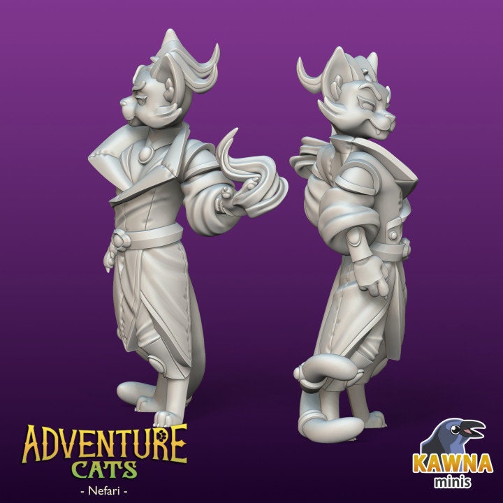 Nefari Sorcerer (2 Variants Available) - Kawna Minis