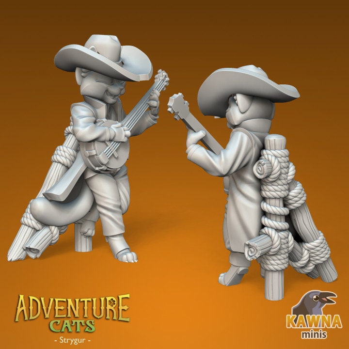 Strygur Bard (2 Variants Available) - Kawna Minis