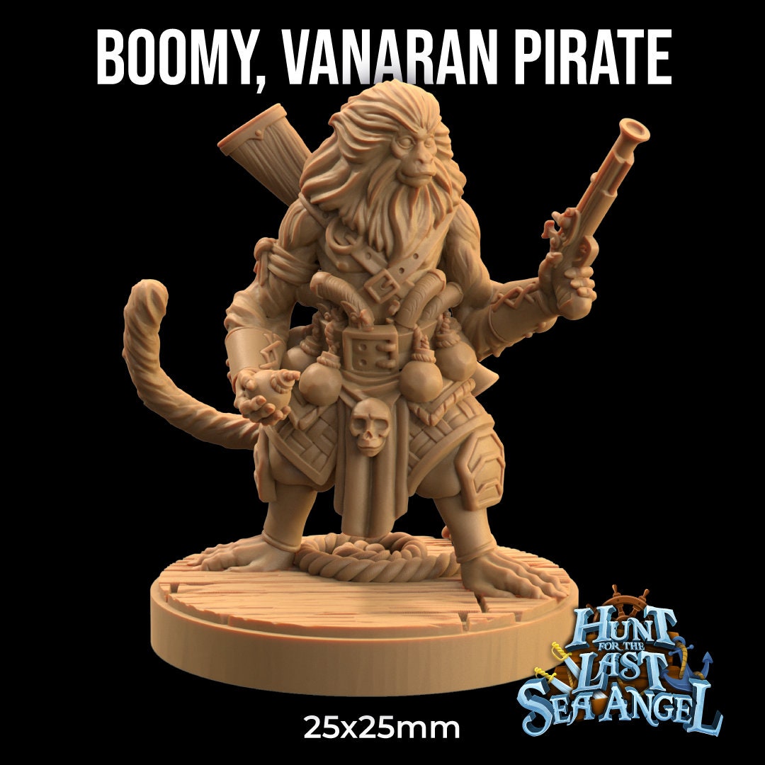 Boomy, Vanaran Pirate - Dragon Trapper's Lodge