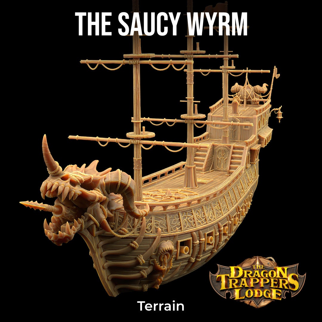 The Saucy Worm, Trapper Ship - Dragon Trapper's Lodge