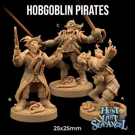 Hobgoblin Pirates (3 Variants Available) - Dragon Trapper's Lodge