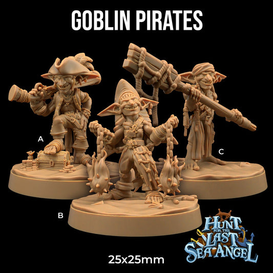 Goblin Pirates (3 Variants Available) - Dragon Trapper's Lodge