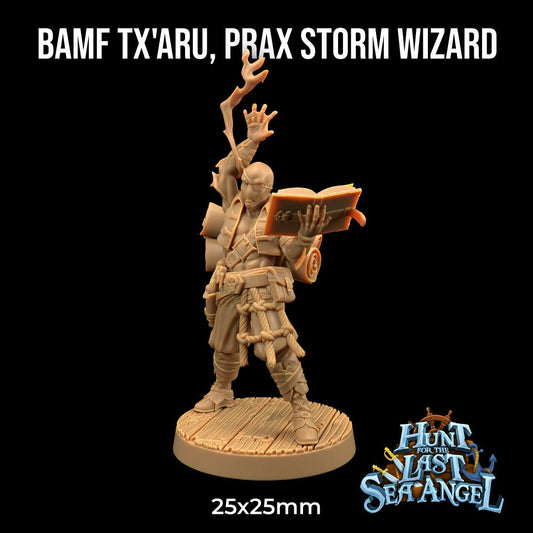 Bamf Tx'Aru, Prax Storm Wizard - Dragon Trapper's Lodge