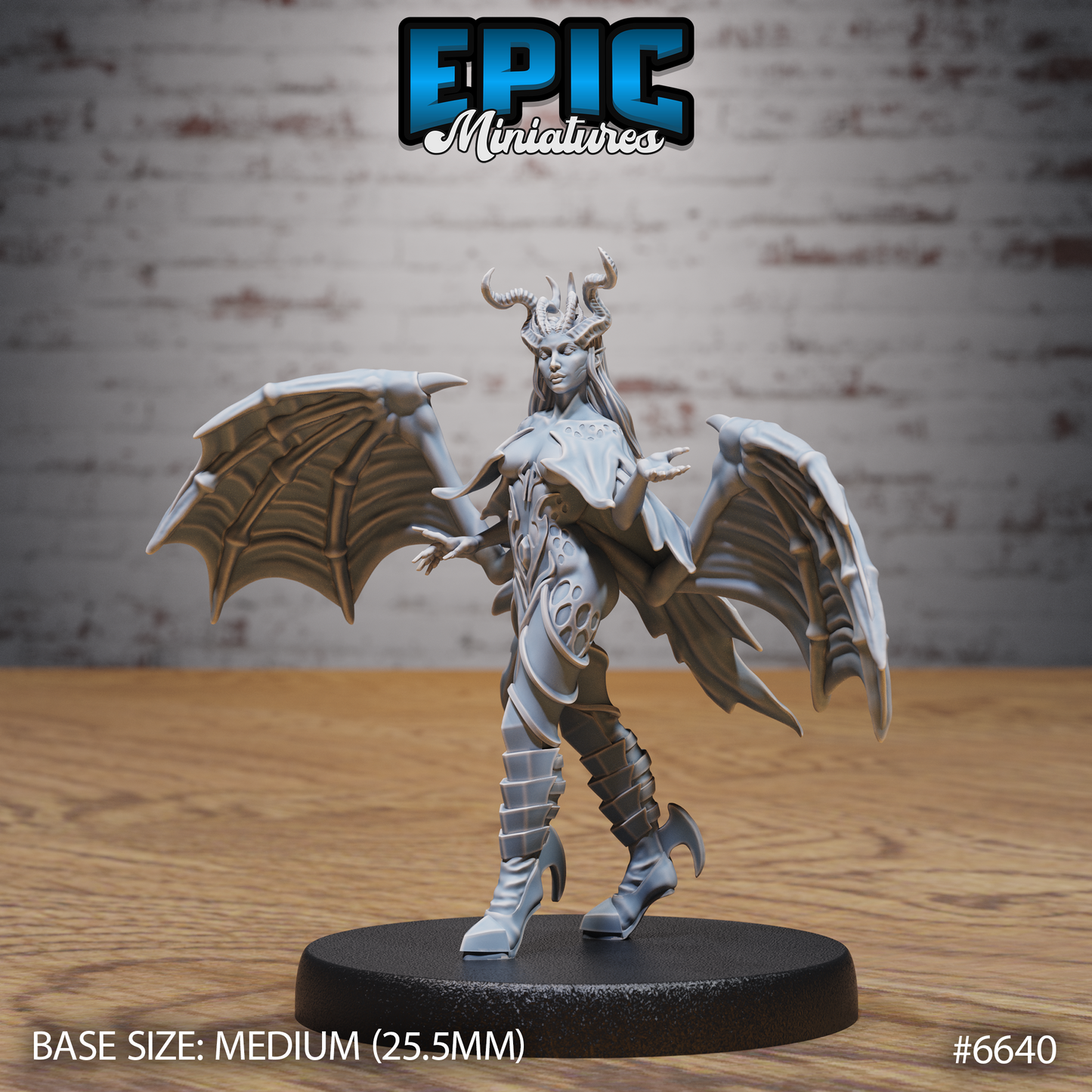 Succubus Queen Malcanthet (3 Variants Available) - Epic Miniatures