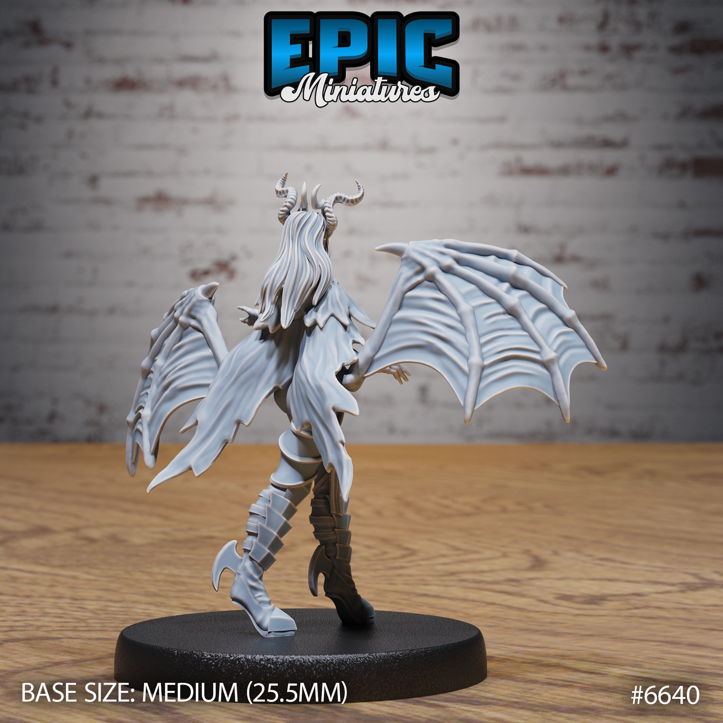 Succubus Queen Malcanthet (3 Variants Available) - Epic Miniatures