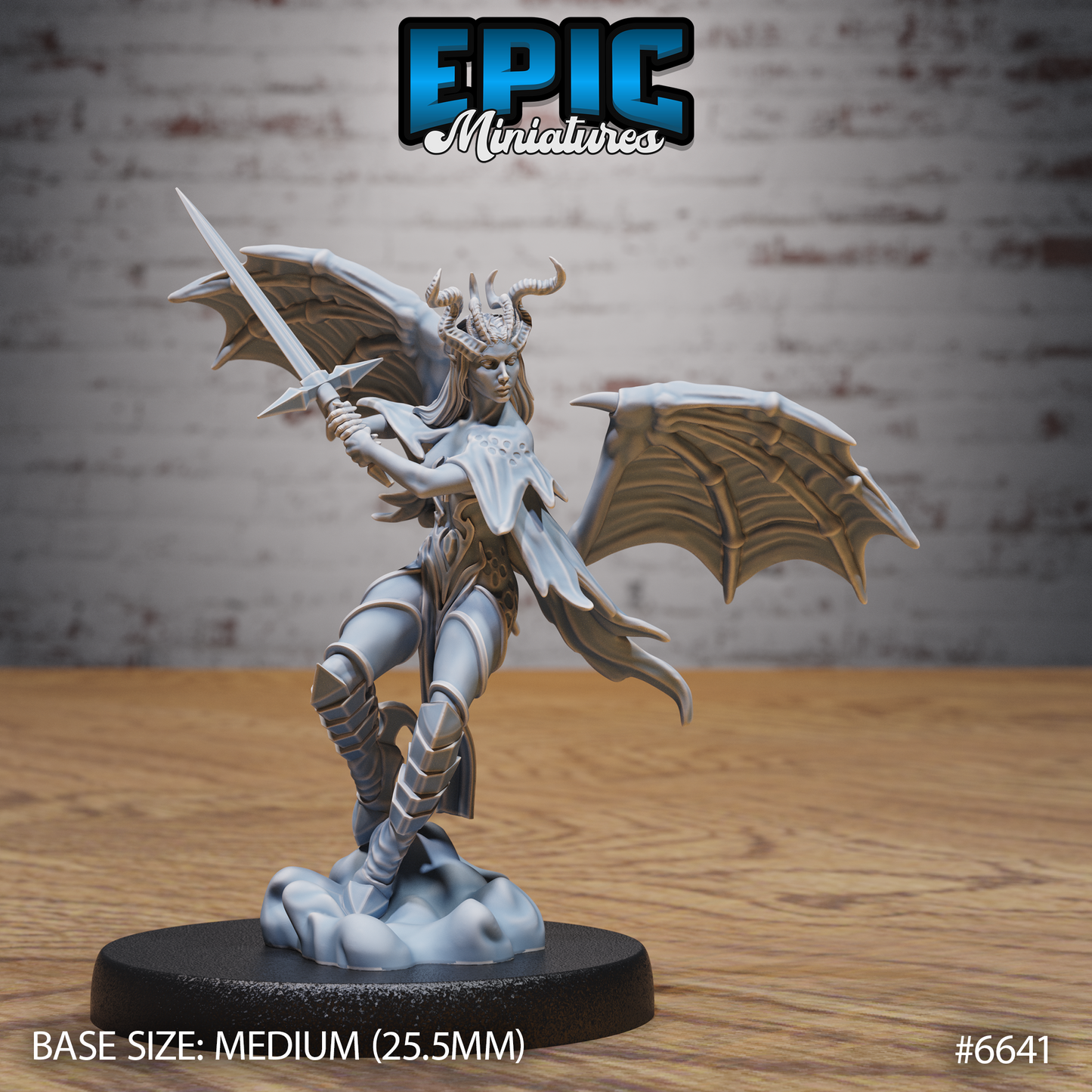 Succubus Queen Malcanthet (3 Variants Available) - Epic Miniatures