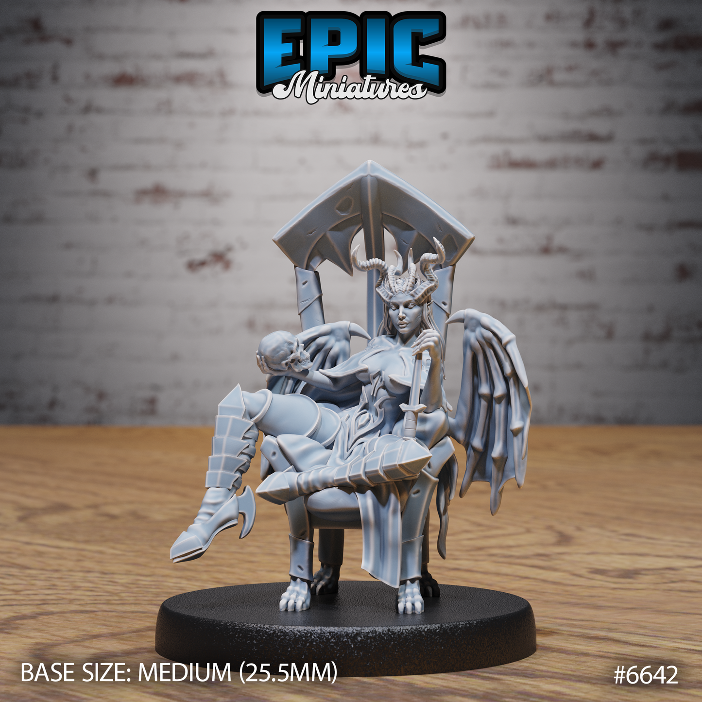 Succubus Queen Malcanthet (3 Variants Available) - Epic Miniatures